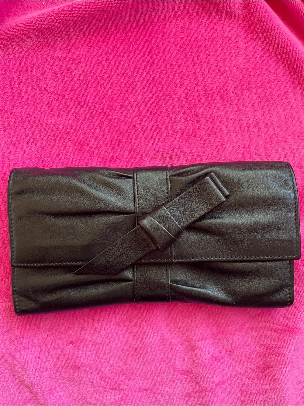 Mint Auth.Furla wallet Stunning with Fancy Bow Tie - Picture 13 of 14
